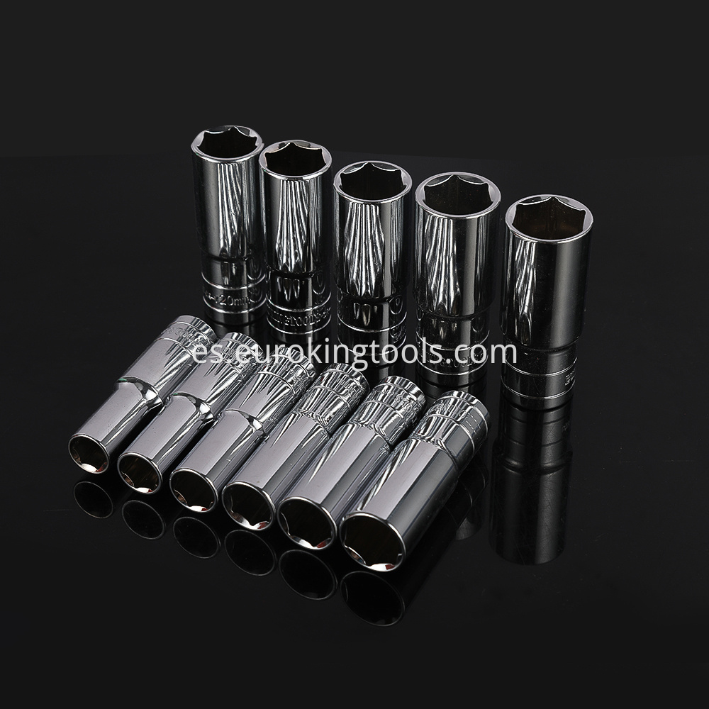 10 piezas de zócalo profundo (1/2 "DR) 10PCS DEEP SOCKET(1/2"DR)